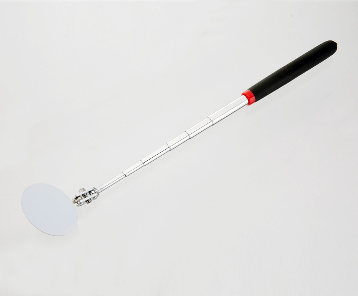 1108DC Non-Rotating Telescopic Round Stainless Steel Inspection Mirror